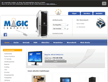 Tablet Screenshot of magic-computer.de